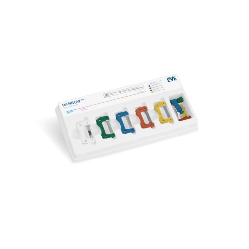 Set benzi abrazive cu maner Rainbow IPR Single Sided Eve