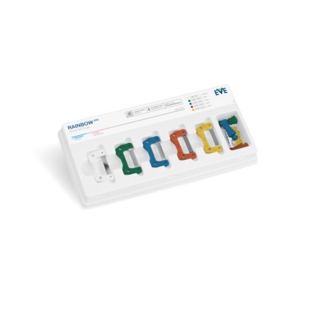 Set benzi abrazive cu maner Rainbow IPR Single Sided Eve
