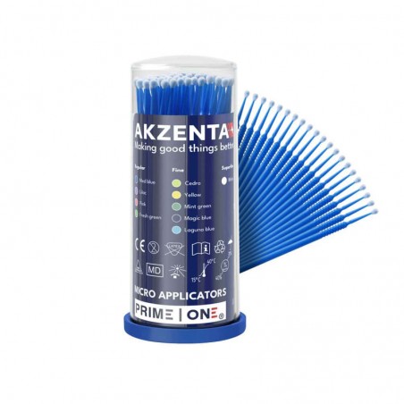 Micro aplicatoare regular albastre 100 bucati Akzenta