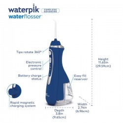 Dus bucal portabil WP-583 Blue Waterpik