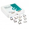 Set cleme diga cu aripioare Fiesta 9 Winged Color Coded Clamp Pak Coltene
