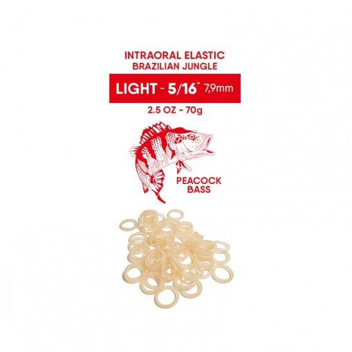 Elastice intraorale Brazilian Jungle Light 5/16" (7.9mm) 2.5oz (71g) Orthometric
