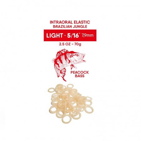 Elastice intraorale Brazilian Jungle Light 5/16" (7.9mm) 2.5oz (71g) Orthometric