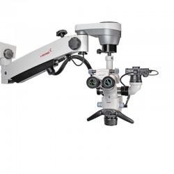 Microscop PRIMA Lite Premium cu stand mobil si obiectiv NuVar10 Labomed