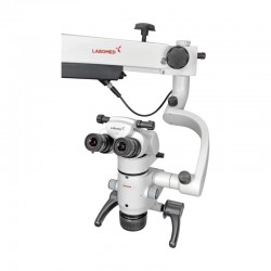 Microscop PRIMA Lite Premium cu stand mobil si obiectiv NuVar10 Labomed