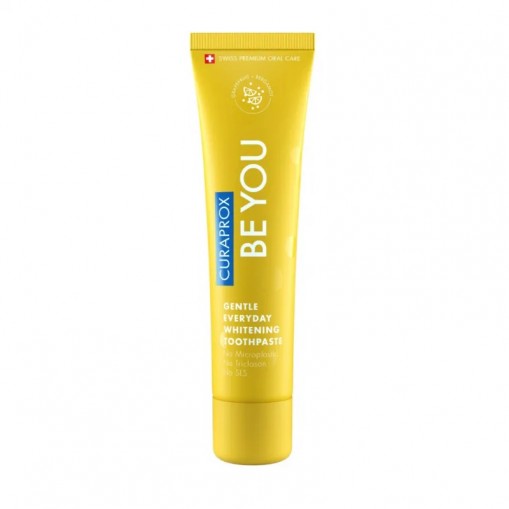 Pasta de dinti pentru albire enzimatica Be You Grapefruit + Bergamot Curaprox