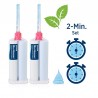 Blu-Mousse Classic Peppermint 2 minute 2 x 50ml + 6 varfuri