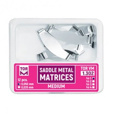 Matrici metalice medium 0.050mm 12 bucati TorVM