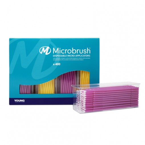 Aplicatoare Microbrush Plus Assorted regular 2.0mm set 400 bucati