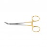 Penseta curbata diamantata Stieglitz 14cm pentru varfuri radiculare American Eagle