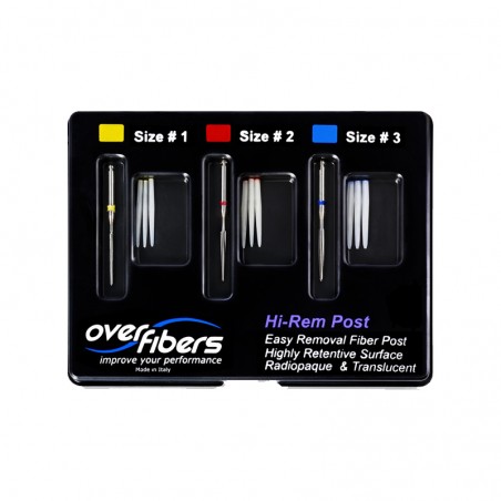 Starter Kit pivoti fibra sticla Hi-Rem Endodontics Overfibers