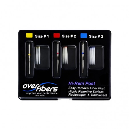 Starter Kit 1-2-3 pivoti fibra sticla Hi-Rem Prosthetic Overfibers