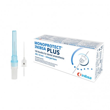 Ace atraumatice scurte Monoprotect Plus 0.3 x 25mm cutie 100 bucati Inibsa
