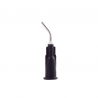 Varfuri aplicatoare geluri/flow negru 18g 100 bucati Tribest-Dental