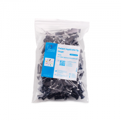 Varfuri aplicatoare geluri/flow negru 18G L5mm 100 bucati Tribest-Dental