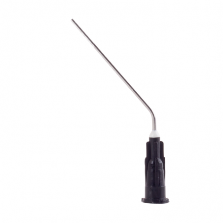 Varfuri aplicatoare geluri/flow negru 18G L5mm 100 bucati Tribest-Dental