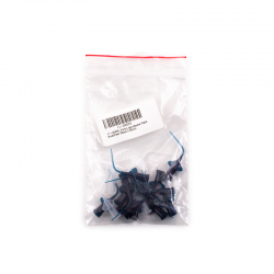 Varfuri aplicatoare pasta blue/clear 0.35mm 20 bucati Tribest-Dental