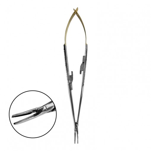 Port-ac Castroviejo tungsten curbat 18cm Dr.Mayer