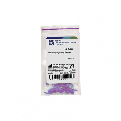 Pene interdentare plastic adaptabile mov Large 40 bucati TorVM