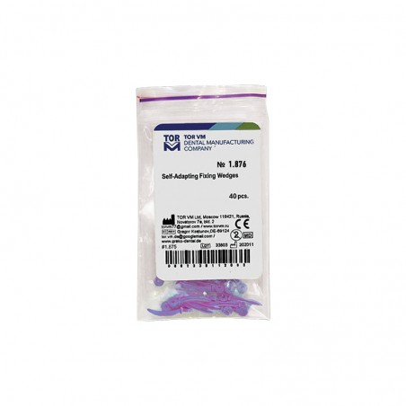 Pene interdentare plastic adaptabile mov Large 40 bucati TorVM