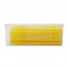 Aplicatoare Microbrush Plus yellow fine 1.5mm set 100 bucati