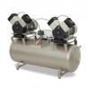Compresor DK50 2x2V/110S/M cu carcasa si uscator 8-10 bar Ekom