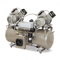 Compresor DK50 2x2V/110S/M cu carcasa si uscator 8-10 bar Ekom