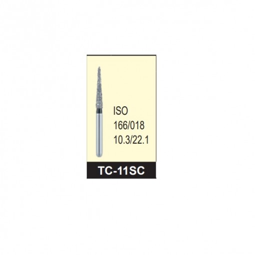 Freza diamantata super-grosiera TC-11SC negru ISO166/018 Mani