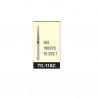 Freza diamantata super-grosiera TC-11SC negru ISO166/018 Mani