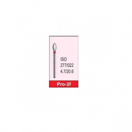 Freza diamantata fina seria PRO-3F diam ISO 277/022 Mani