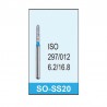 Freza diamantata super-scurta SO-SS20 diam ISO 297/012 Mani