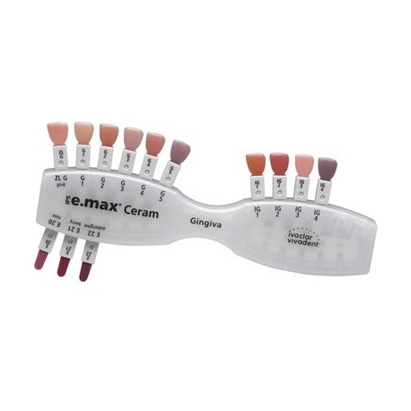 IPS e.max Ceram Material Shade Guide Gingiva Ivoclar Vivadent