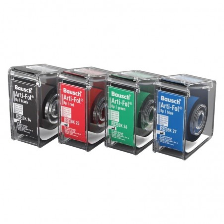 Rola hartie articulatie cu 2 fete 8 microni 22mm x 20m red Bausch