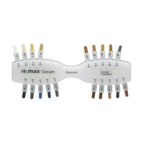 IPS e.max Ceram Material Shade Guide Essence Ivoclar Vivadent