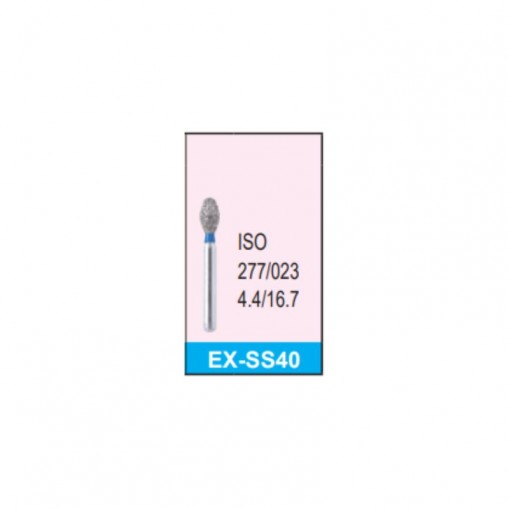 Freza diamantata super-scurta standard EX-SS40 diam ISO 277/023 Mani