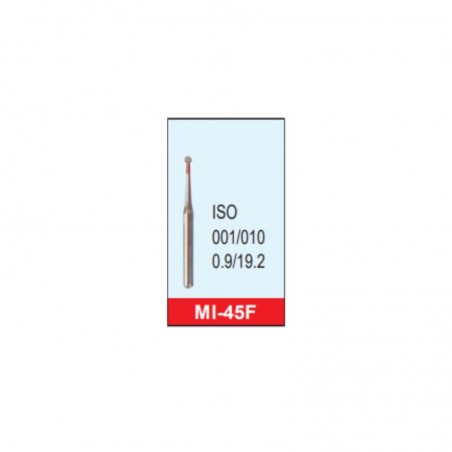 Freza diamantata fina MI45F diam ISO 001-010 Mani