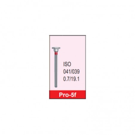 Freza diamantata fina seria PRO-5F diam ISO 041-039 Mani
