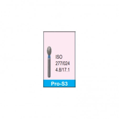 Freza diamantata scurta seria PRO-S3 diam ISO 277-024 Mani