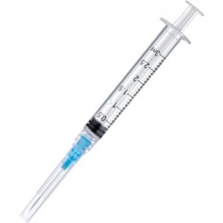 Seringa 3P 3ml Ac 23G luer...