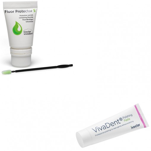 Pachet promo Fluor Protector S 7g + VD Polishing Paste fina 80g Ivoclar
