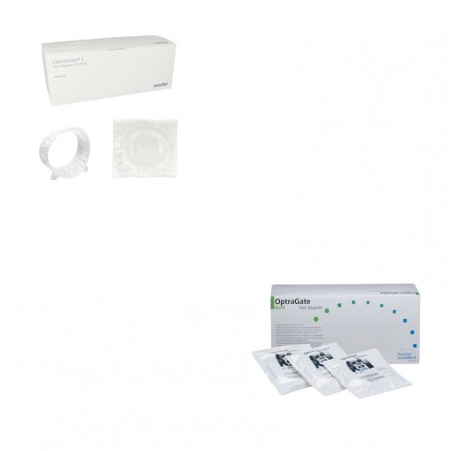 Pachet promo 4x Optragate 3D Regular Refill 80 bucati + Optragate 2 Assortment Kit 80 bucati Ivoclar