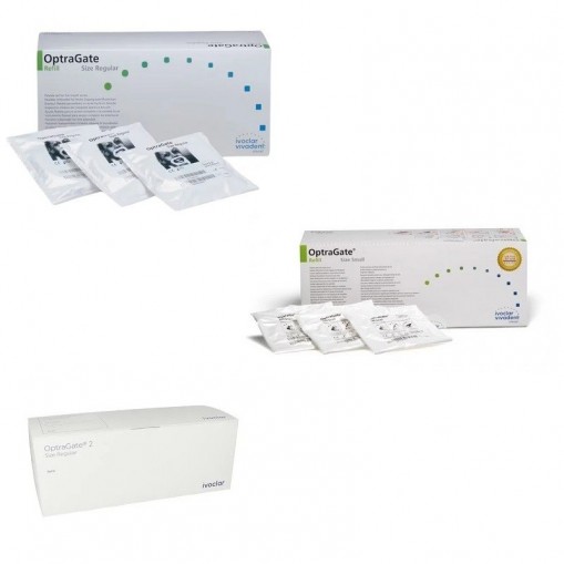 3x Optragate 3D Regular Refill 80 bucati + Optragate 3D Small Refill 80 bucati + OptraGate 2 Regular Refill 80 bucati Ivoclar