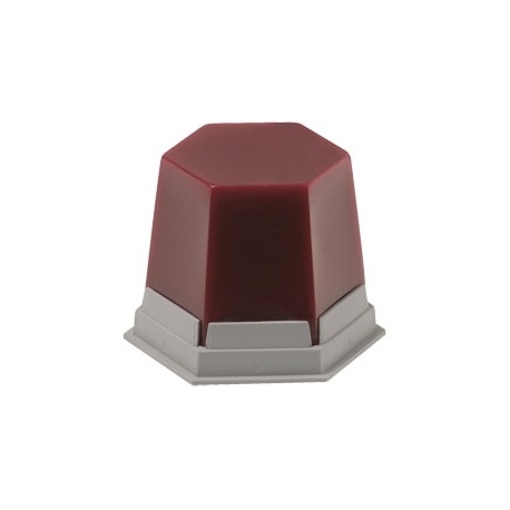 Ceara Geo Undercut rosu transparent Renfert