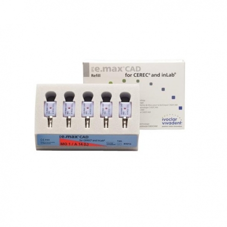 IPS e.max CAD CEREC/InLab MO A14 (L) 5 blocuri Ivoclar Vivadent