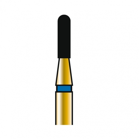 Cutie 5 Freze Diamantate Cilindru Cu Cap Rotund Diatech